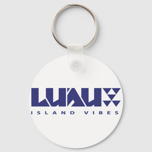 Luau Island Vibe Schlüsselanhänger (Vorderseite)