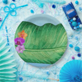 Luau Leaf Pappteller (Party)