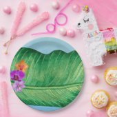Luau Leaf Pappteller (Party)