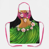 Luau oder Kitchen-Lachen-Schürze Schürze (Vorderseite)