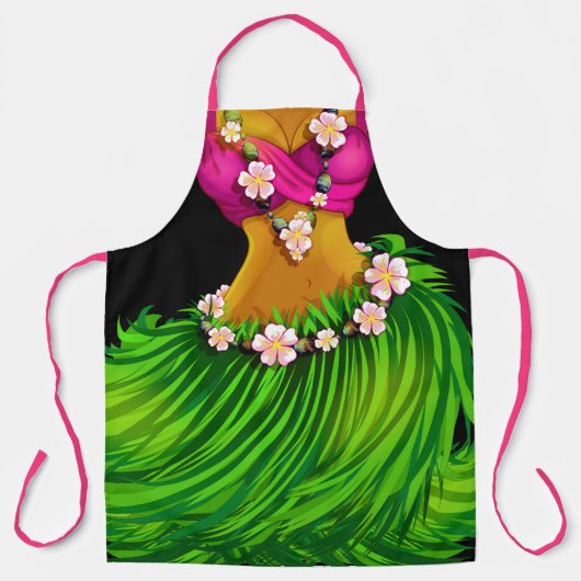Luau oder wie Sie Ihre Kinder einschließen Schürze (Vorderseite)