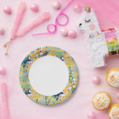 Luau Paper Teller mit Toucans und Ananas (Party)