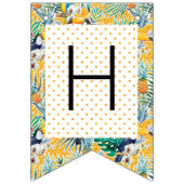 Luau Party Banner | Ananas (Zweite Fahne)