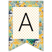 Luau Party Banner | Ananas (Dritte Fahne)
