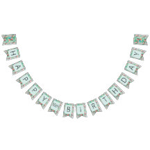 Luau Party Banner | Flamingos & Palms