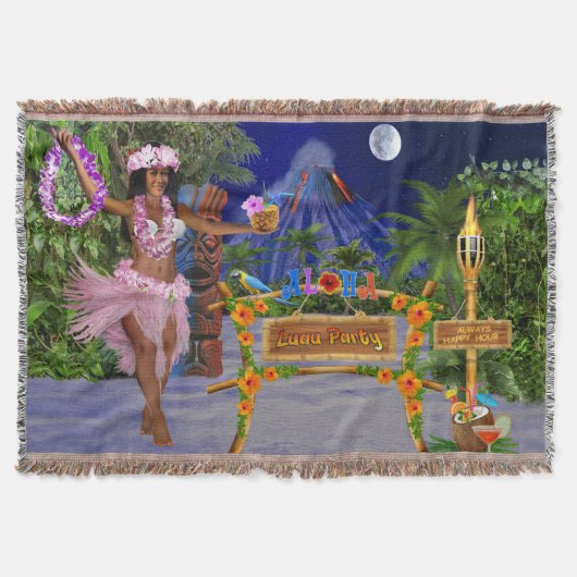 LUAU-PARTY DECKE (Vorderseite)