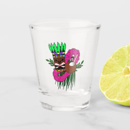 Luau Party Design Schnapsglas