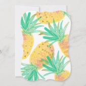 Luau Party Einladung (Rückseite)