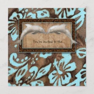 Luau Party Einladung