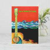 Luau Party Einladung (Stehend Vorderseite)