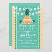 Luau Party Einladung für Geburtstag, Dusche etc. (Vorne/Hinten)