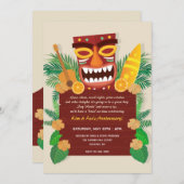 Luau Party Einladungen (Vorne/Hinten)