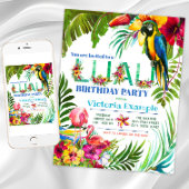 Luau Party Einladungen