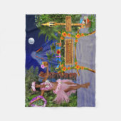 LUAU PARTY FLEECEDECKE (Vorderseite)