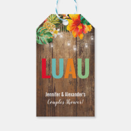 Luau Party Geschenkanhänger