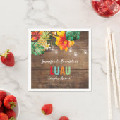 Luau Party Serviette (Beispiel)