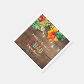 Luau Party Serviette (Ecke)