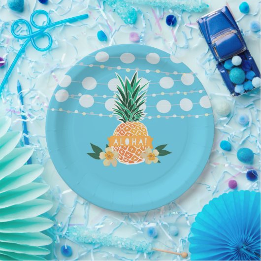 Luau Party-Teller Pappteller (Party)