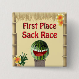 Luau Party Tiki Hütte 1 Place Watermelone Ristoran Button