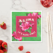 Luau Party Time Serviette (Beispiel)