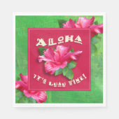 Luau Party Time Serviette (Vorderseite)