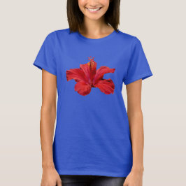 Luau Party-tropische hawaiische rote T-Shirt