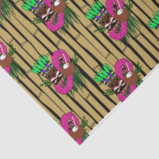 Luau Pattern Seidenpapier (Ausschnitt)