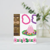 Luau Postkarte (Stehend Vorderseite)