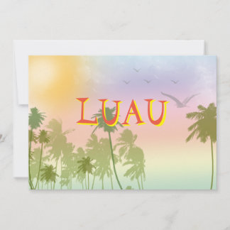 Luau Sweet Sixteen Einladung Hawaiianisch