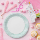 Luau Tellers | Grünstreifen Pappteller (Party)