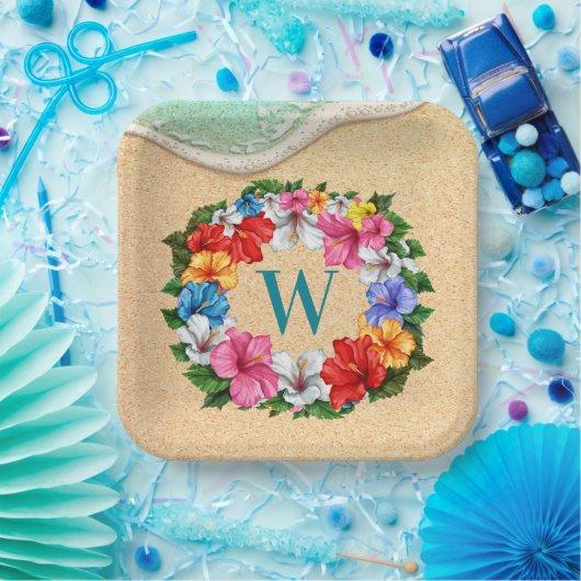 LUAU Theme Pappteller (Party)