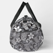 LUAU TIKI MUSTER (HOLZKOHLE) DUFFLE BAG (Rechts)