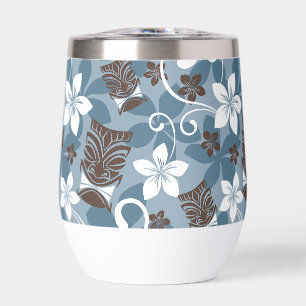 LUAU TIKI PATTERN (BLAU)