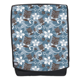 LUAU TIKI PATTERN (BLAU) RUCKSACK