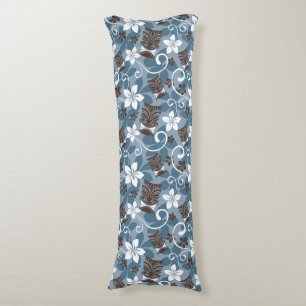 LUAU TIKI PATTERN (BLAU) SEITENSCHLÄFERKISSEN