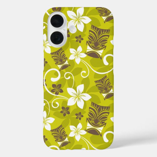 LUAU TIKI PATTERN Case-Mate iPhone HÜLLE (Rückseite)