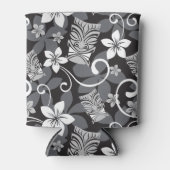 LUAU TIKI PATTERN (CHARCOAL) DOSENKÜHLER (Vorderseite)