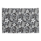 LUAU TIKI PATTERN (CHARCOAL) KISSENBEZUG (Rückseite-Rechts)