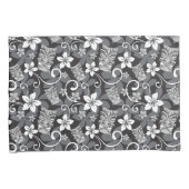 LUAU TIKI PATTERN (CHARCOAL) KISSENBEZUG (Vorderseite-Rechts)