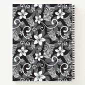 LUAU TIKI PATTERN (CHARCOAL) NOTIZBLOCK (Rückseite)