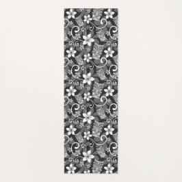 LUAU TIKI PATTERN (CHARCOAL) YOGAMATTE