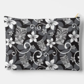 LUAU TIKI PATTERN (CHARCOAL) ZUBEHÖRTASCHE (Rückseite)