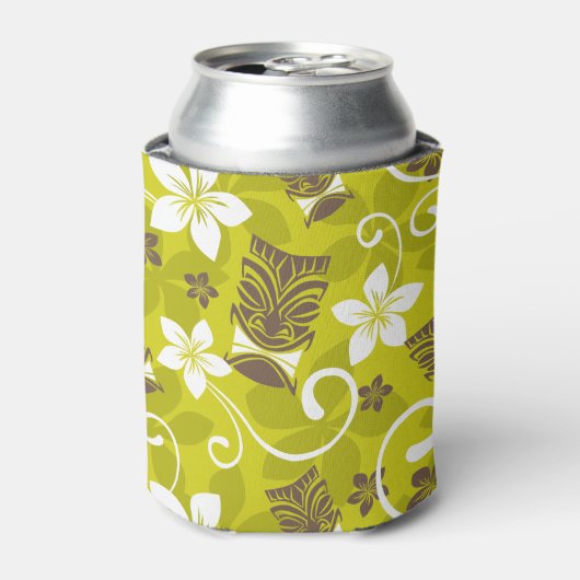 LUAU TIKI PATTERN DOSENKÜHLER (Kanne Vorderseite)