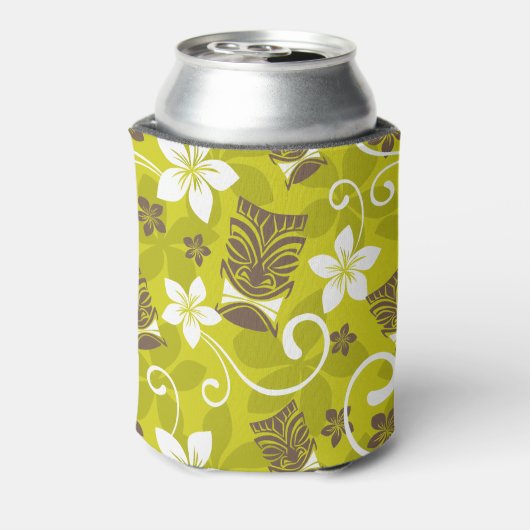 LUAU TIKI PATTERN DOSENKÜHLER (Kanne Rückseite)