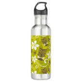LUAU TIKI PATTERN EDELSTAHLFLASCHE (Vorderseite)