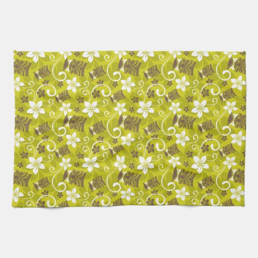 LUAU TIKI PATTERN GESCHIRRTUCH (Horizontal)