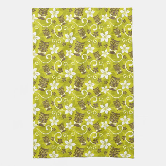 LUAU TIKI PATTERN GESCHIRRTUCH (Vertikal)