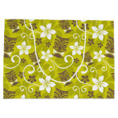 LUAU TIKI PATTERN GROßE GESCHENKTÜTE (Rückseite)
