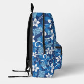 LUAU TIKI PATTERN (HELLBLAU) BEDRUCKTER RUCKSACK (Links)