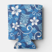 LUAU TIKI PATTERN (HELLBLAU) DOSENKÜHLER (Rückseite)